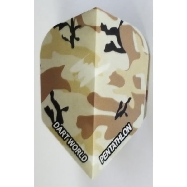 PENTATHLON Pentathlon Light Camo Standard Dart Flights