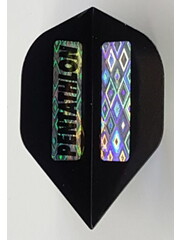 PENTATHLON Pentathlon Black Silver Standard Dart Flights