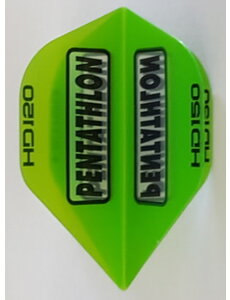 PENTATHLON Pentathlon HD150 Green Standard 150 Micron Thick Dart Flight