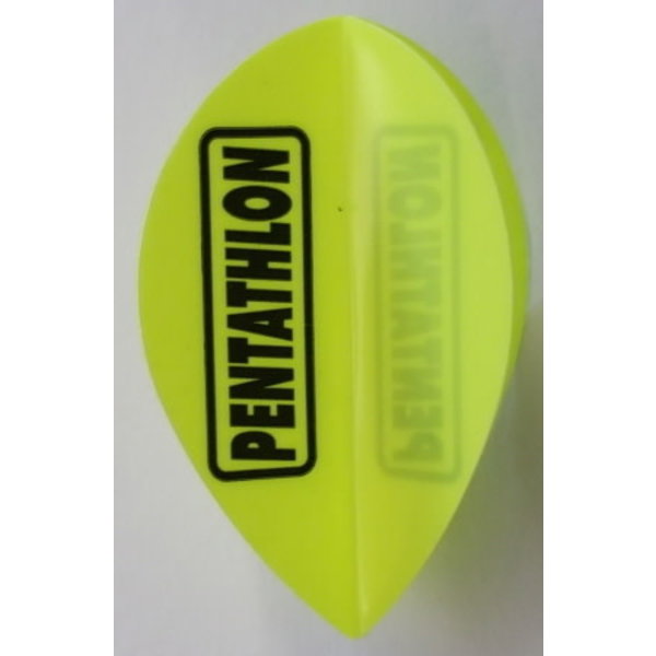 PENTATHLON Pentathlon Pear Fluro Yellow Dart Flights