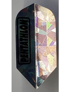 PENTATHLON Pentathlon Silver Slim Dart Flights
