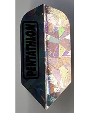PENTATHLON Pentathlon Silver Slim Dart Flights