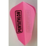 PENTATHLON Pentathlon Fluro Pink Fantail Dart Flight
