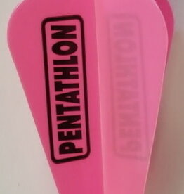 PENTATHLON Pentathlon Fluro Pink Fantail Dart Flight
