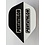 PENTATHLON Pentathlon Black and White Standard Dart Flights