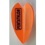 PENTATHLON Pentathlon V-Star Fluro Orange Dart Flight