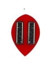 PENTATHLON Pentathlon Red Pear Dart Flights