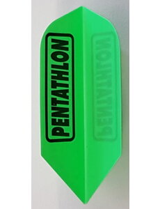 PENTATHLON Pentathlon Slim Fluro Green Dart Flights