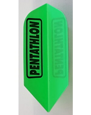 PENTATHLON Pentathlon Slim Fluro Green Dart Flights