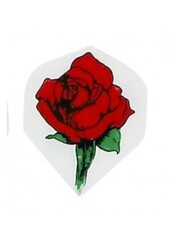 Poly Royal Red Rose Standard Poly Royal Hard Dart Flight