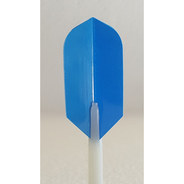 Poly Royal Blue Slim Poly Royal Hard Dart Flight