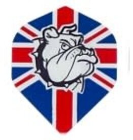 Poly Royal British Bulldog Union Jack Standard Poly Royal Hard Dart Flight