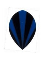 Poly Royal Blue Flash Pear Poly Royal Hard Dart Flight