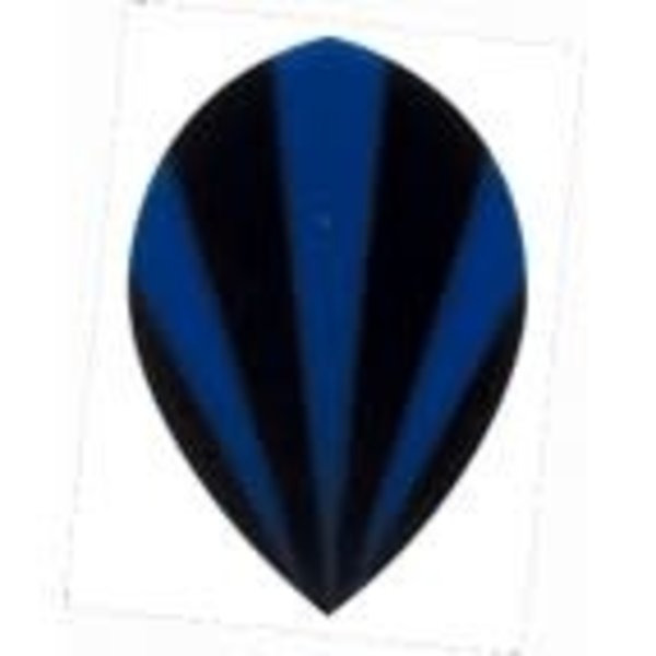 Poly Royal Blue Flash Pear Poly Royal Hard Dart Flight