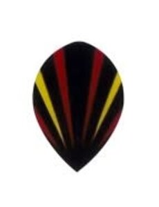 Poly Royal Purple Multi Flash Pear Poly Royal Hard Dart Flight