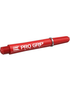 Target Darts Target Pro Grip Spin Red Short Dart Shafts