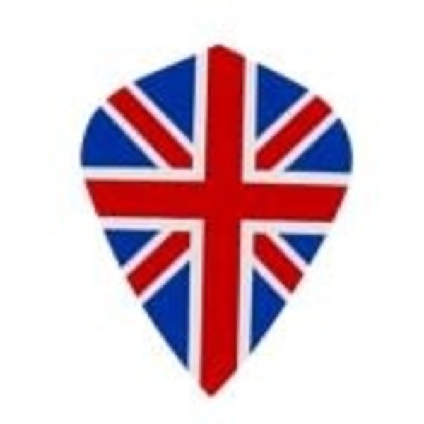 Poly Royal Union Jack Kite Solid Poly Royal Hard Dart Flight