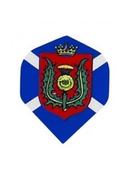 Poly Royal Scotland Flag Standard Poly Royal Hard Dart Flight