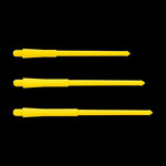Winmau Darts Winmau Stealth Medium Yellow Dart Shafts