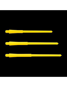 Winmau Darts Winmau Stealth Medium Yellow Dart Shafts