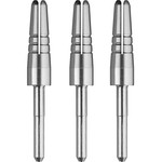 Mission Darts Mission Alimix Spin Replaceable Tops Silver