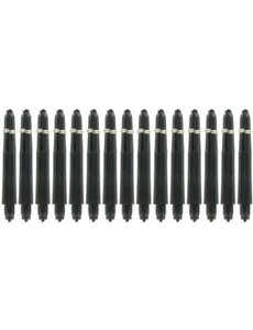 Bulls Darts Bulls Black Nylon 5 Pack Short Shafts