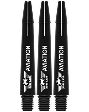 Bulls Darts Bulls Aviation Black Inb Dart Shafts