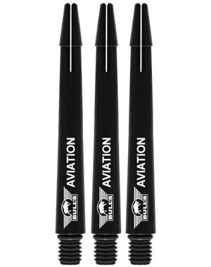 Bulls Darts Bulls Aviation Black Medium Dart Shafts