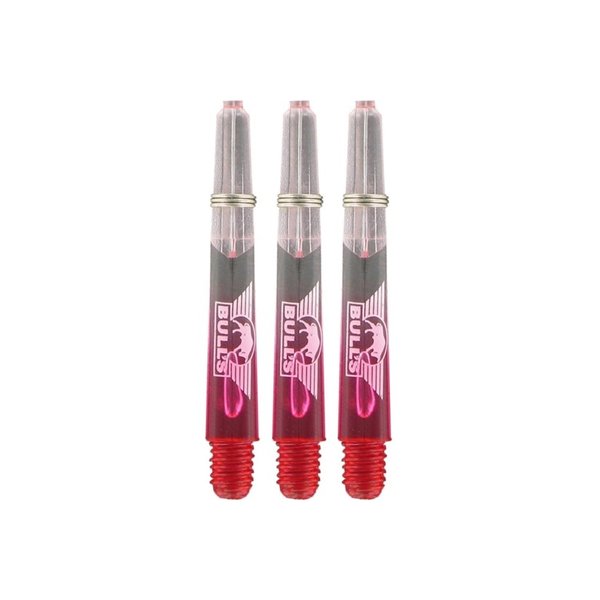 Bulls Darts Bulls XRay Red Short Dart Shafts