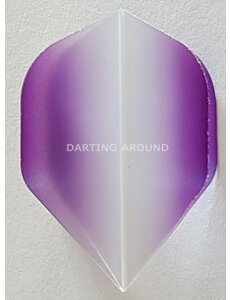 R4X R4X Klear Purple Sides Standard Dart Flights