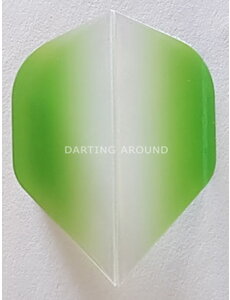 R4X R4X Klear Green Sides Standard Dart Flights