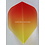 R4X R4X Klear Orange and Yellow Fade Standard Dart Flights
