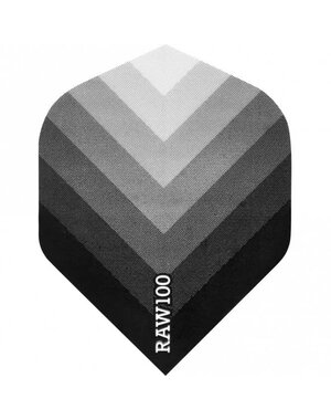 Raw Raw 100 Arrow Black Standard Dart Flights