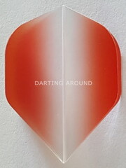 R4X R4X Klear Red Sides Standard Dart Flights