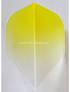 R4X R4X Klear Yellow Top Standard Dart Flights