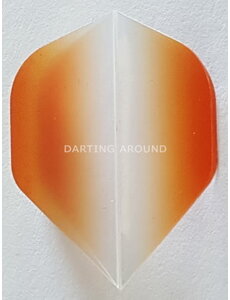 R4X R4X Klear Orange Sides Standard Dart Flights