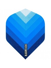 Raw Raw 100 Arrow Blue Standard Dart Flights