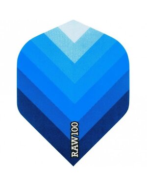 Raw Raw 100 Arrow Blue Standard Dart Flights