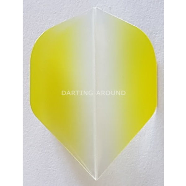 R4X R4X Klear Yellow Sides Standard Dart Flights
