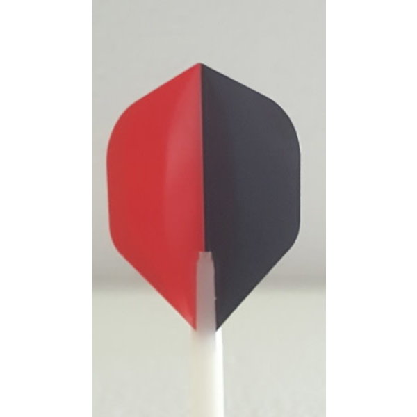 R4X R4X Transparent Black and Red Standard Dart Flights