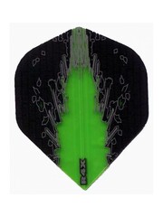 R4X R4X High Impact Black Green Standard Dart Flights