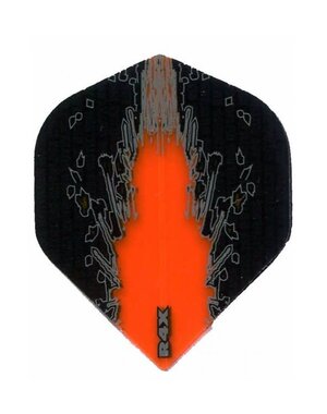 R4X R4X High Impact Black Orange Standard Dart Flights