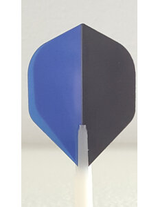 R4X R4X Transparent Black and Blue Standard Dart Flights