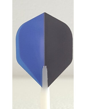 R4X R4X Transparent Black and Blue Standard Dart Flights