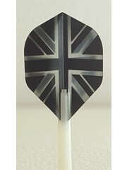 R4X R4X Transparent Black Union Jack Standard Dart Flights