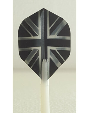 R4X R4X Transparent Black Union Jack Standard Dart Flights
