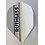 RUTHLESS Ruthless Striped Solid White Standard Dart Flights