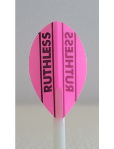RUTHLESS Ruthless Fluro Pink Pear Dart Flights