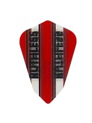 RUTHLESS Ruthless Red Fantail Dart Flights