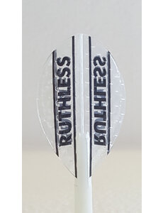 RUTHLESS Ruthless Clear Dimplex Pear Dart Flights